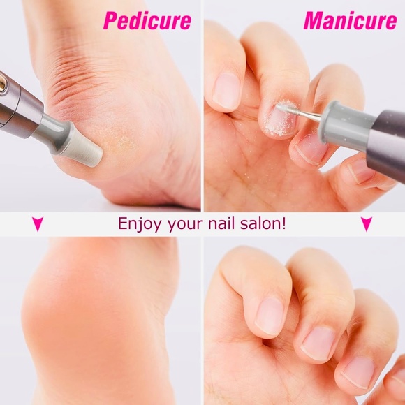 BEAUTURAL Professional Maincure / Pedicure Electric Nail Drill Set - NEW IN BOX - Picture 5 of 14